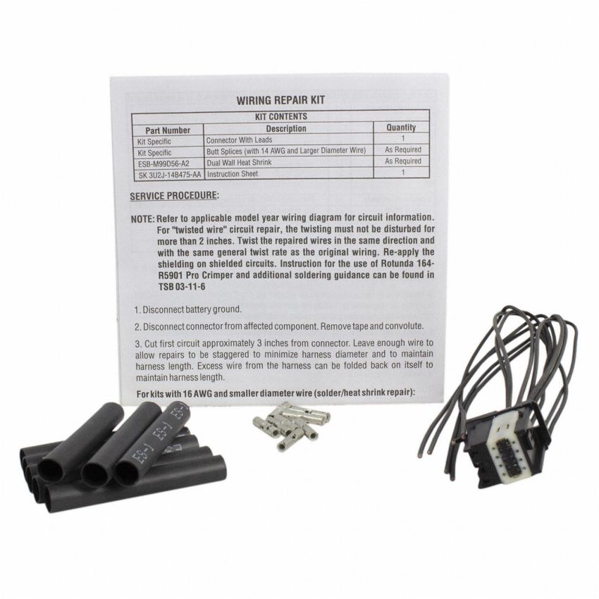 Motorcraft Wiring Connectors FU2Z14S411AVA