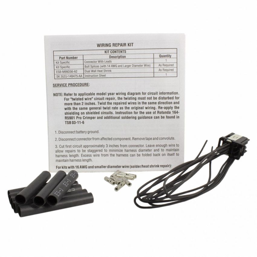 Motorcraft Wiring Connectors FU2Z14S411AVA