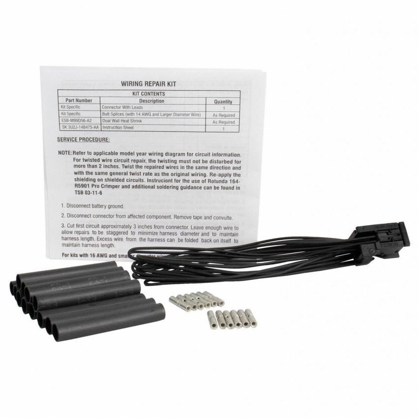Motorcraft Wiring Connectors GU2Z14S411CA