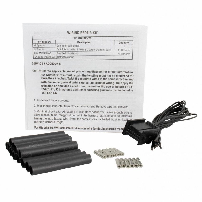 Motorcraft Wiring Connectors GU2Z14S411CA