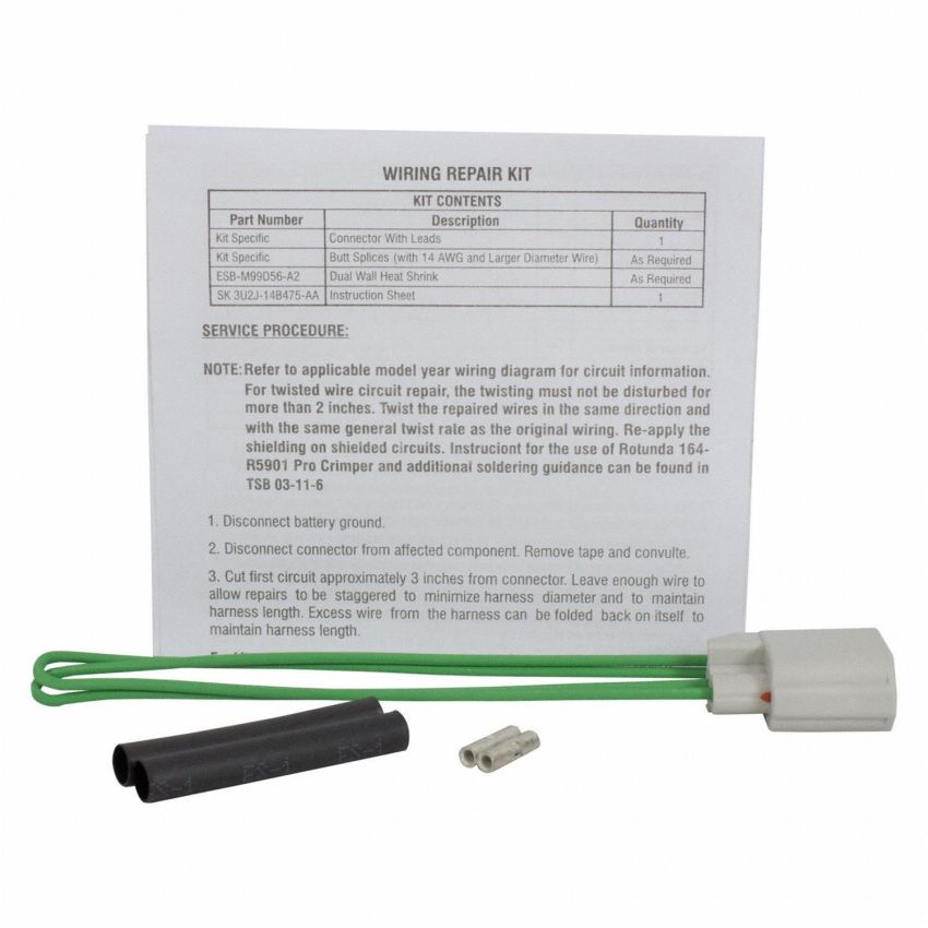 Motorcraft Wiring Connectors 1U2Z14S411BEC