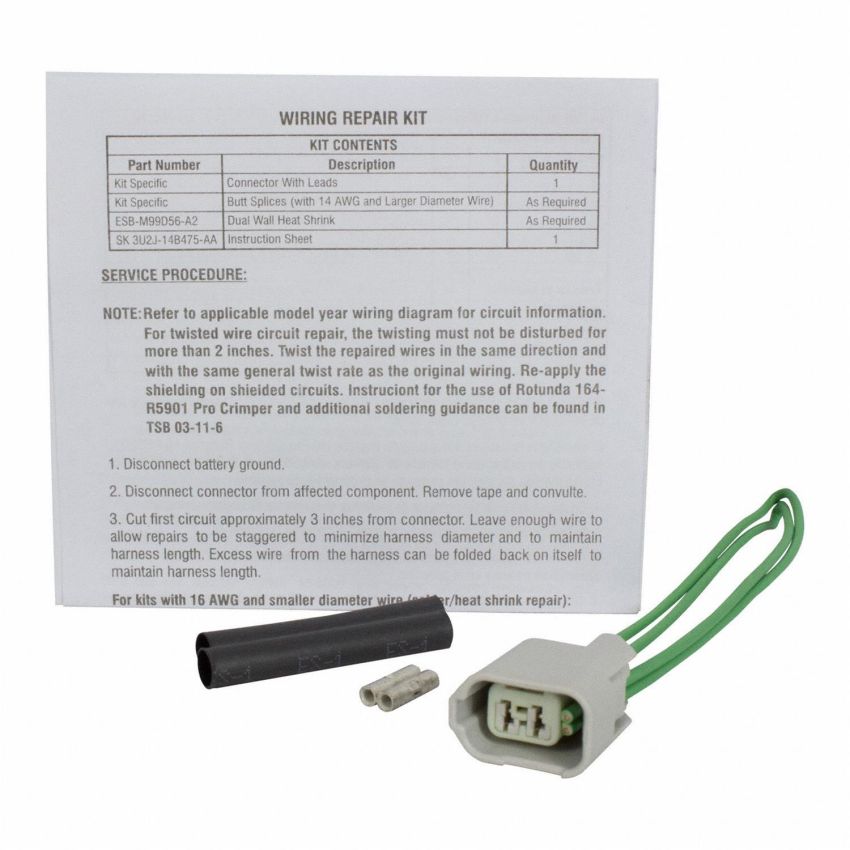 Motorcraft Wiring Connectors 1U2Z14S411BEC