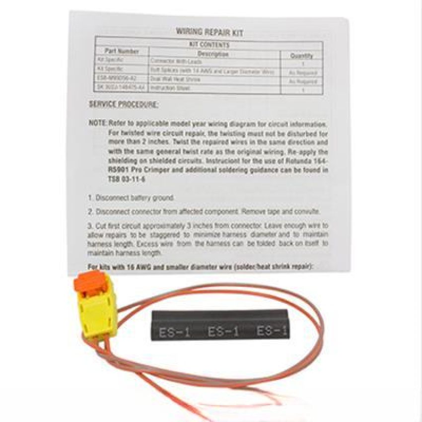 Motorcraft Wiring Connectors BU2Z14S411BKB
