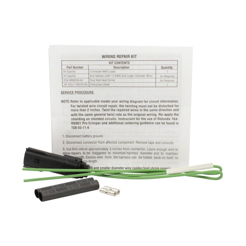 Motorcraft Wiring Connectors and Pigtails GU2Z14S411UA