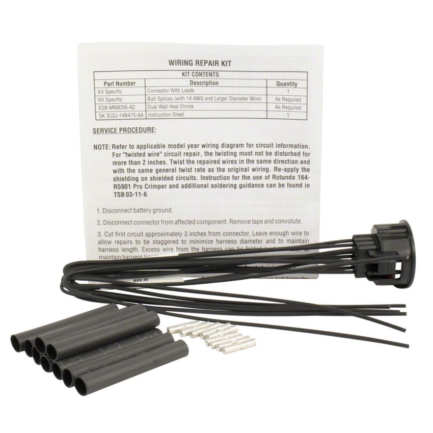 Motorcraft Wiring Connectors and Pigtails GU2Z14S411XA