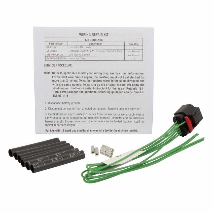 Motorcraft Wiring Connectors and Pigtails GU2Z14S411ACA