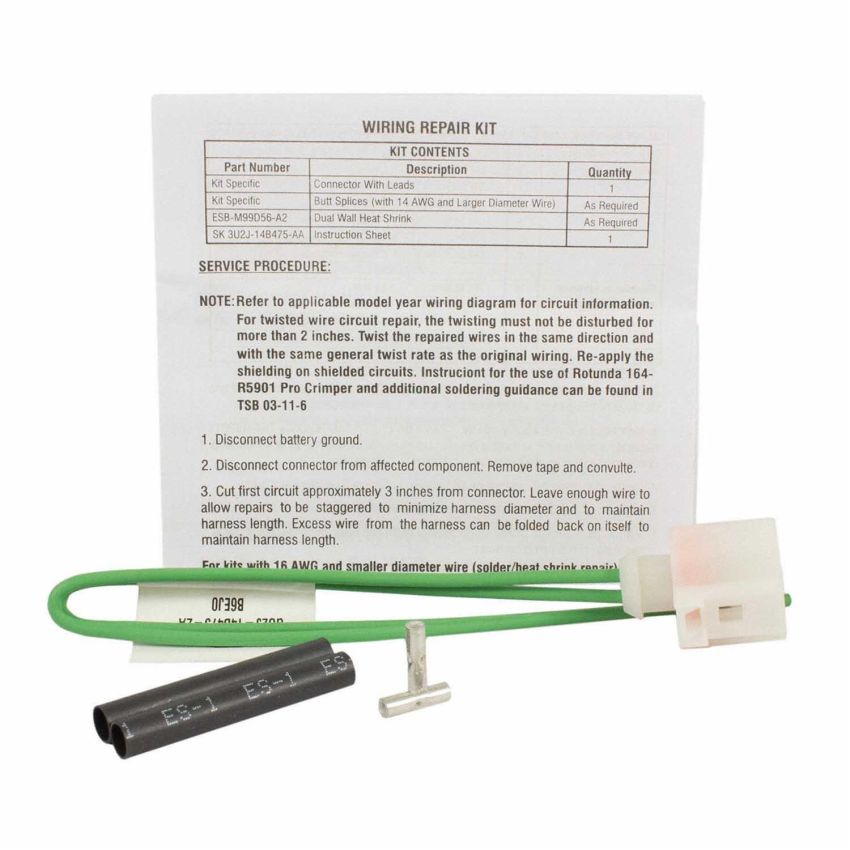 Motorcraft Wiring Connectors and Pigtails GU2Z14S411ZA