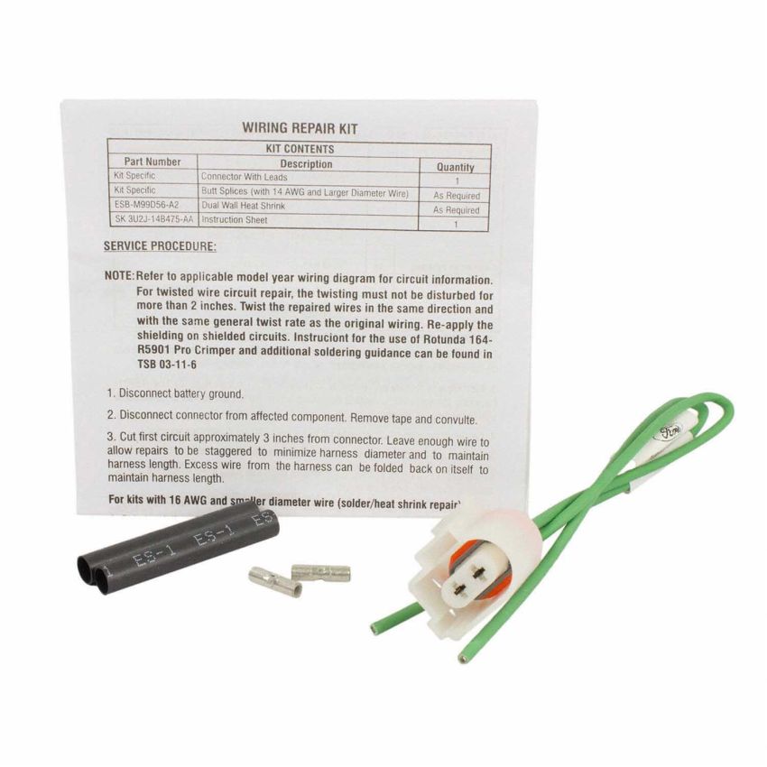 Motorcraft Wiring Connectors and Pigtails GU2Z14S411ZA