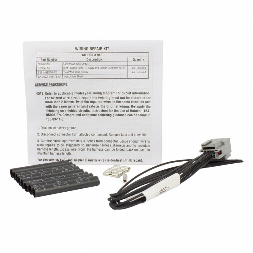 Motorcraft Wiring Connectors GU2Z14S411SA
