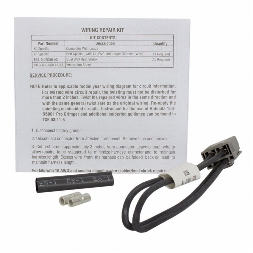 Motorcraft Wiring Connectors 3U2Z14S411PB