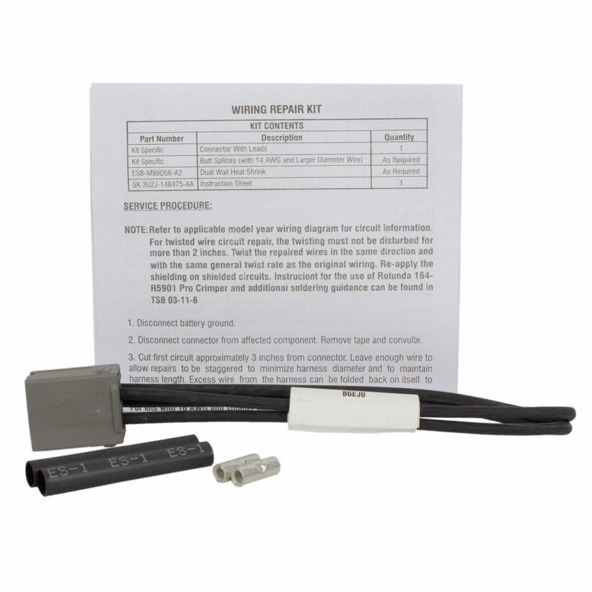 Motorcraft Wiring Connectors 3U2Z14S411PB
