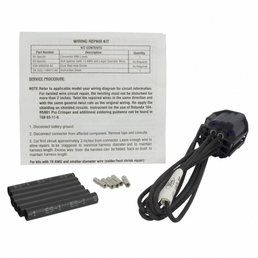Motorcraft Wiring Connectors AU2Z14S411BKB