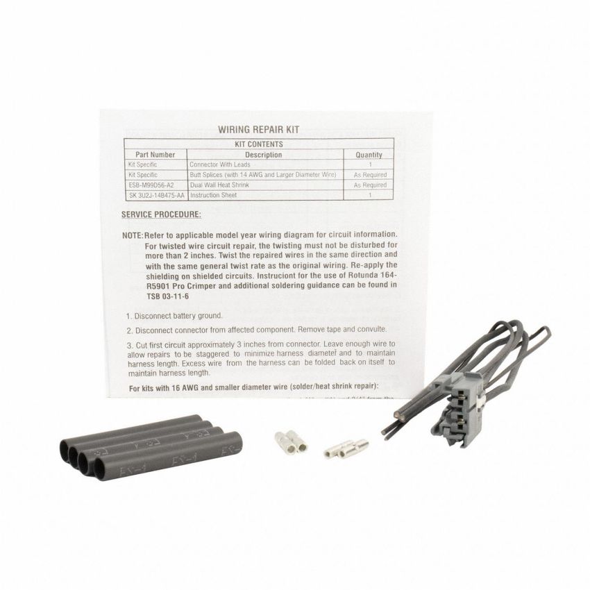 Motorcraft Wiring Connectors AU2Z14S411RB