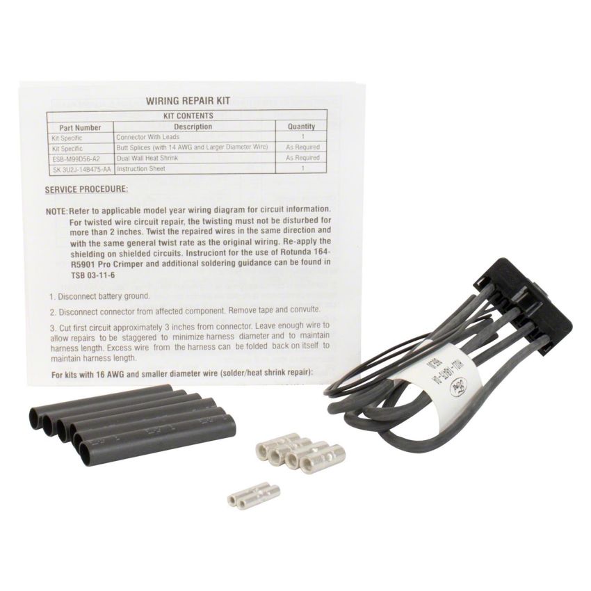 Motorcraft Wiring Connectors HU2Z14S411DA