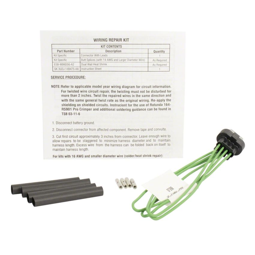 Motorcraft Wiring Connectors JU2Z14S411CA