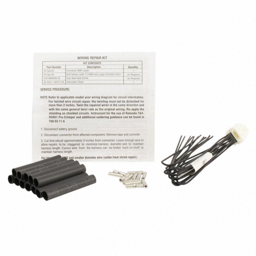 Motorcraft Wiring Connectors JU2Z14S411FA