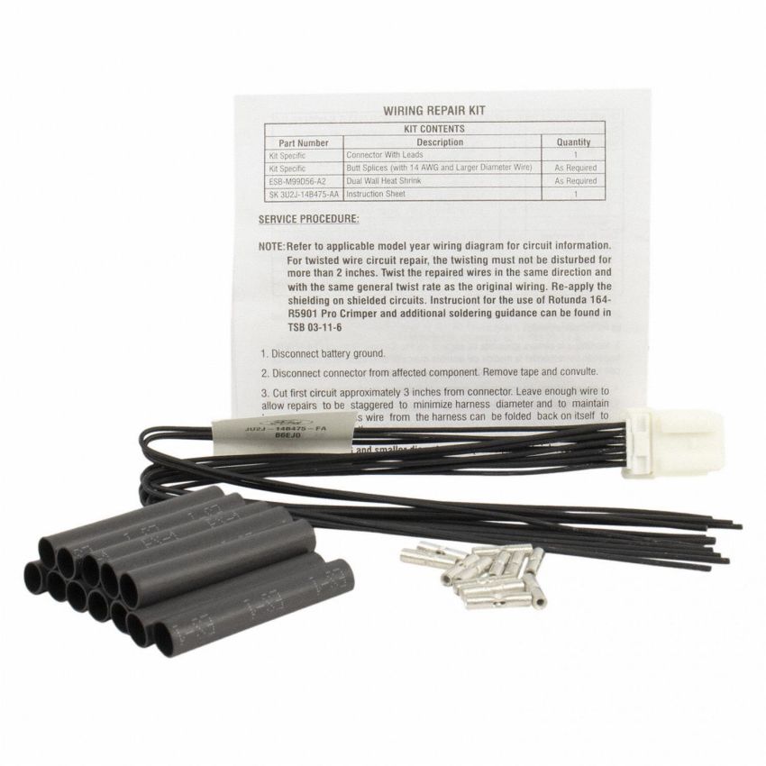 Motorcraft Wiring Connectors JU2Z14S411FA