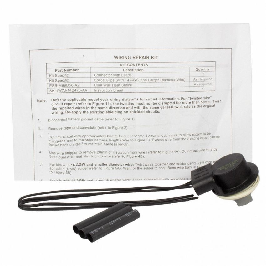 Motorcraft Wiring Connectors 1U2Z14S411BFA