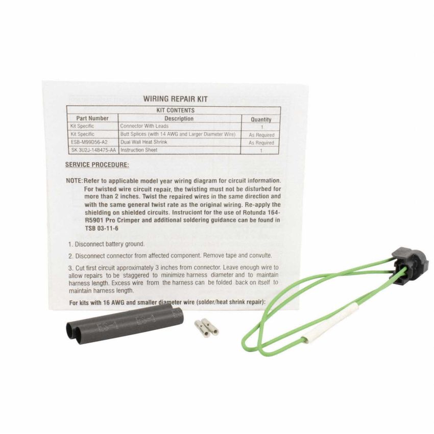 Motorcraft Wiring Harnesses JU2Z14S411TA