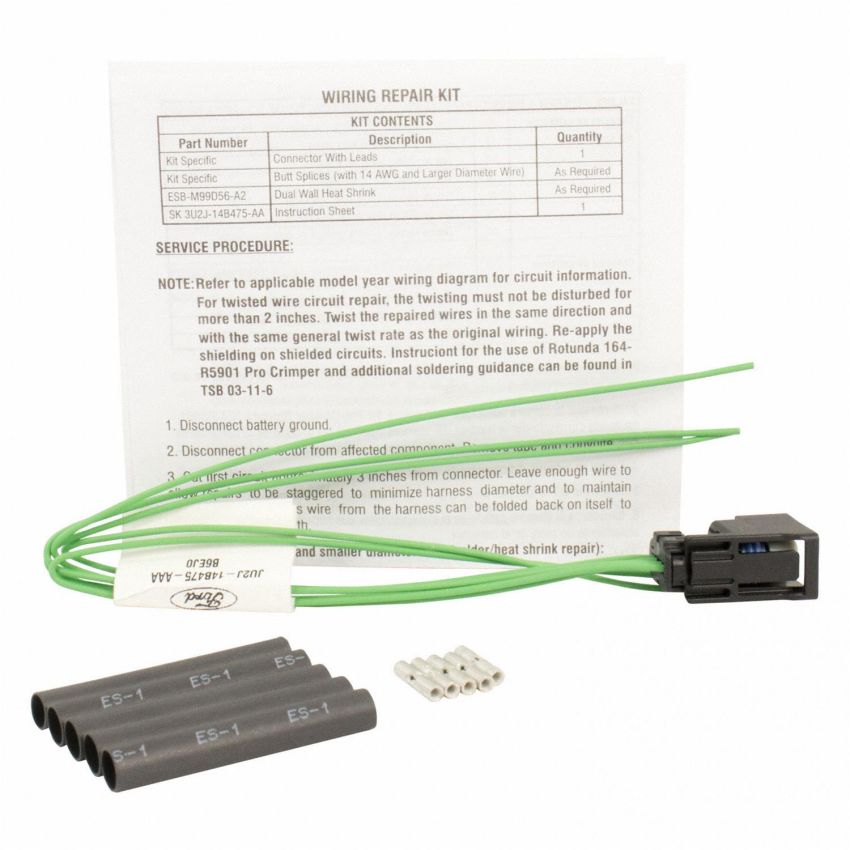 Motorcraft Wiring Connectors JU2Z14S411AAA