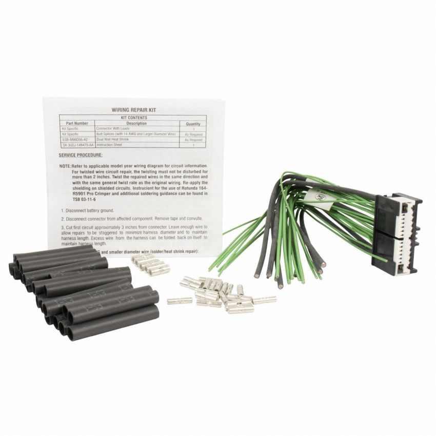 Motorcraft Wiring Connectors JU2Z14S411VA