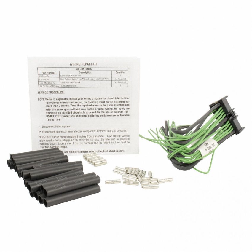 Motorcraft Wiring Connectors JU2Z14S411VA