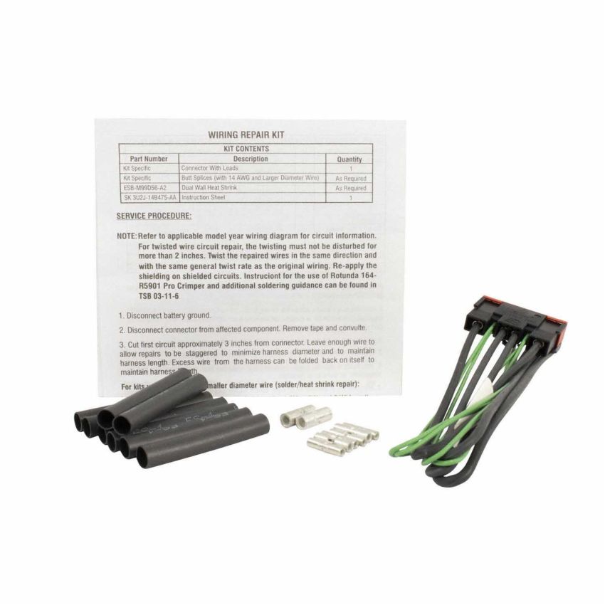 Motorcraft Wiring Harnesses JU2Z14S411ABA