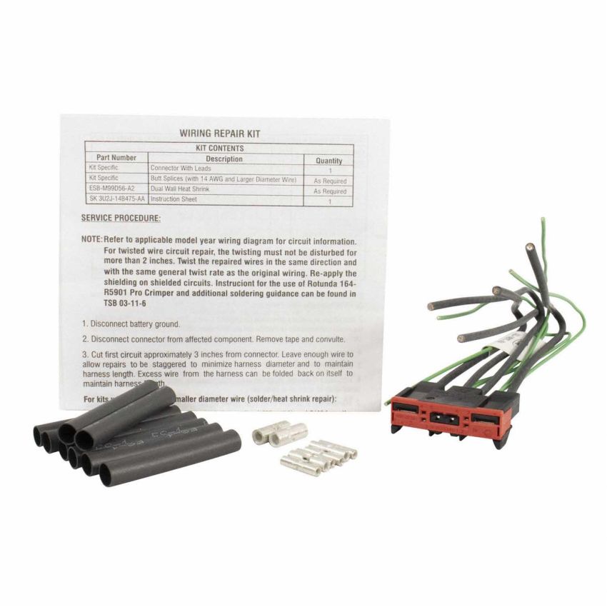 Motorcraft Wiring Harnesses JU2Z14S411ABA