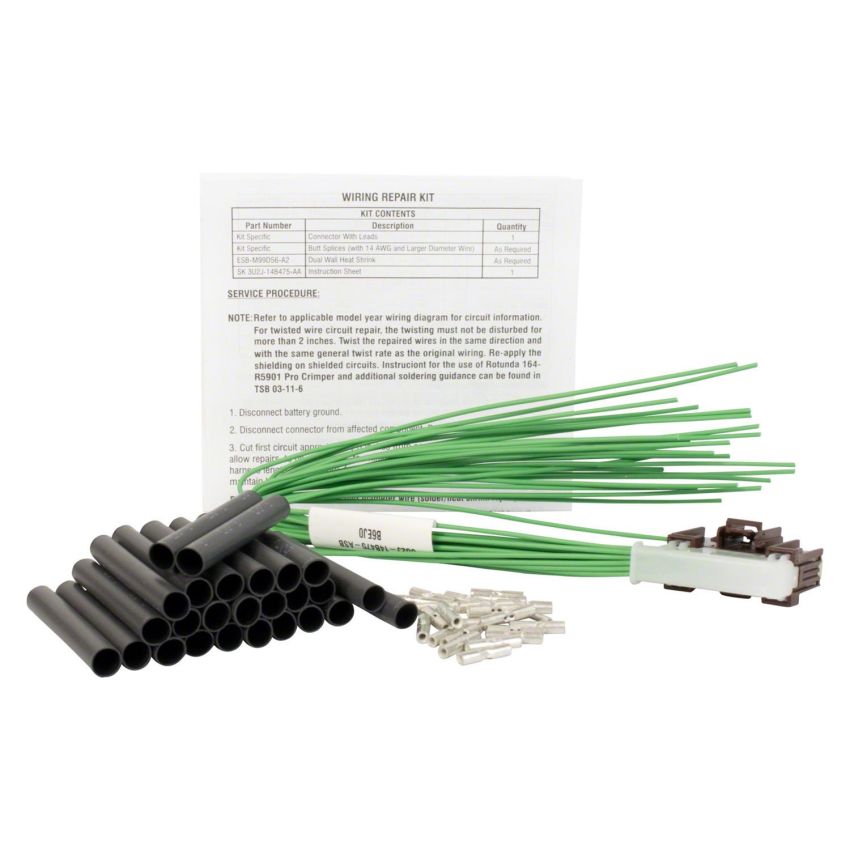 Motorcraft Wiring Connectors CU2Z14S411ASB