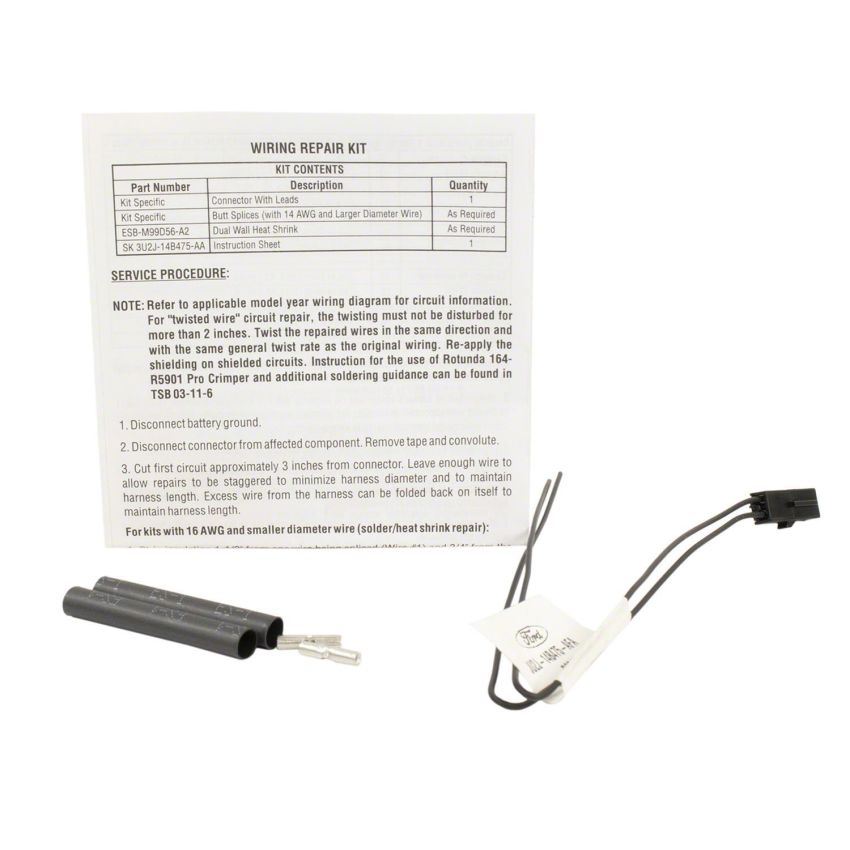 Motorcraft Wiring Connectors for 2015-2023 TRANSIT CONNECT - JU2Z14S411AFA