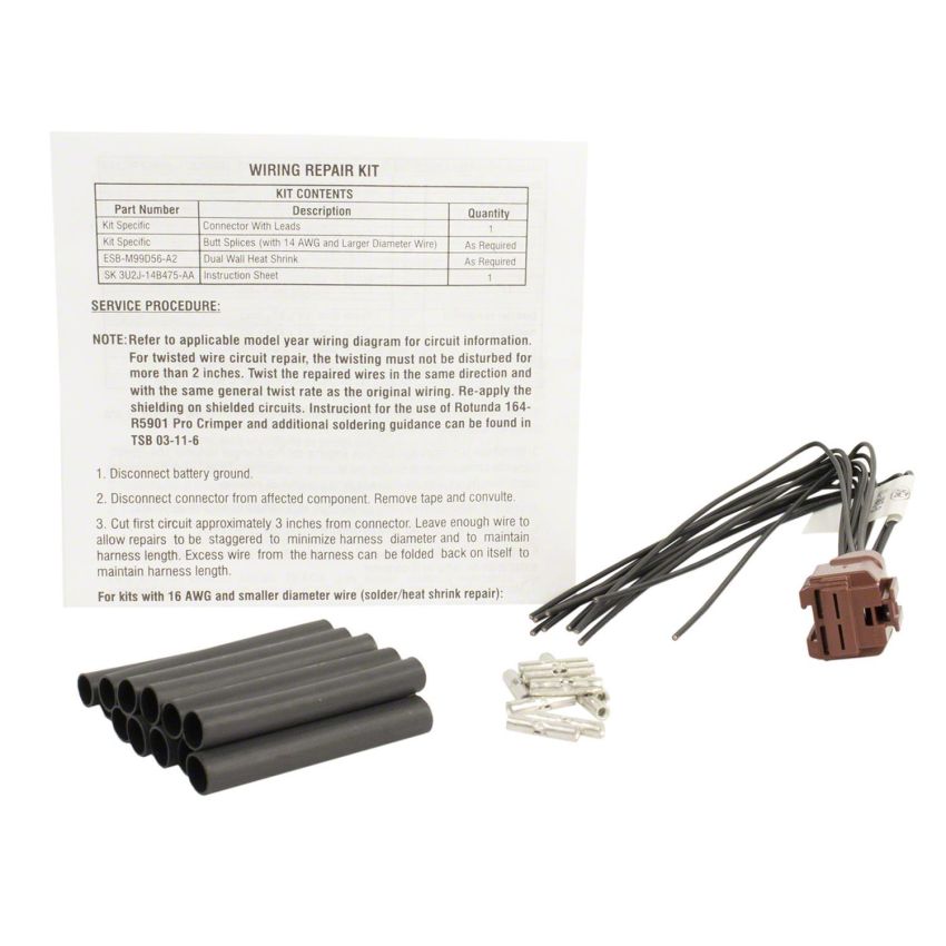 Motorcraft Wiring Connectors JU2Z14S411EA