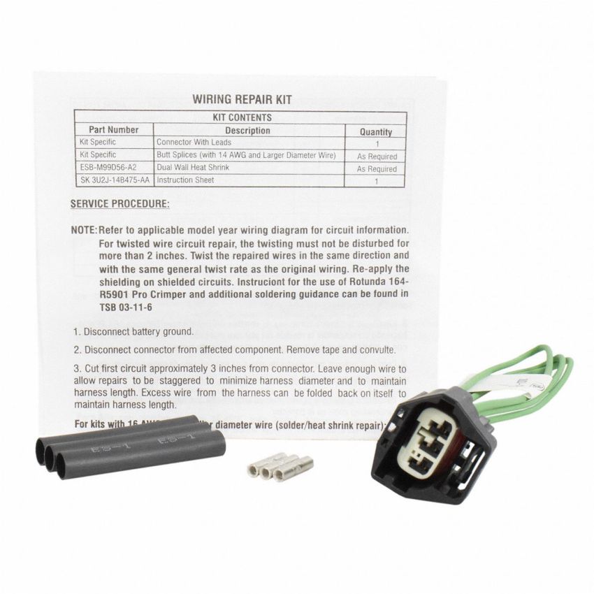 Motorcraft Wiring Connectors 3U2Z14S411EXC