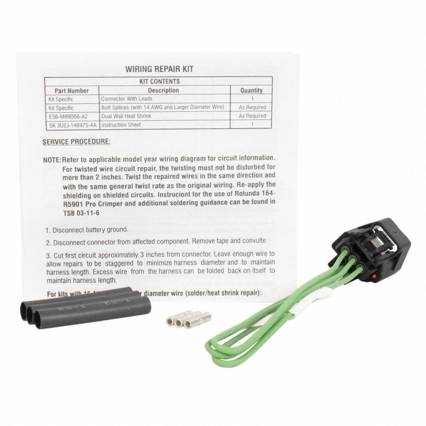 Motorcraft Wiring Connectors 3U2Z14S411EXC
