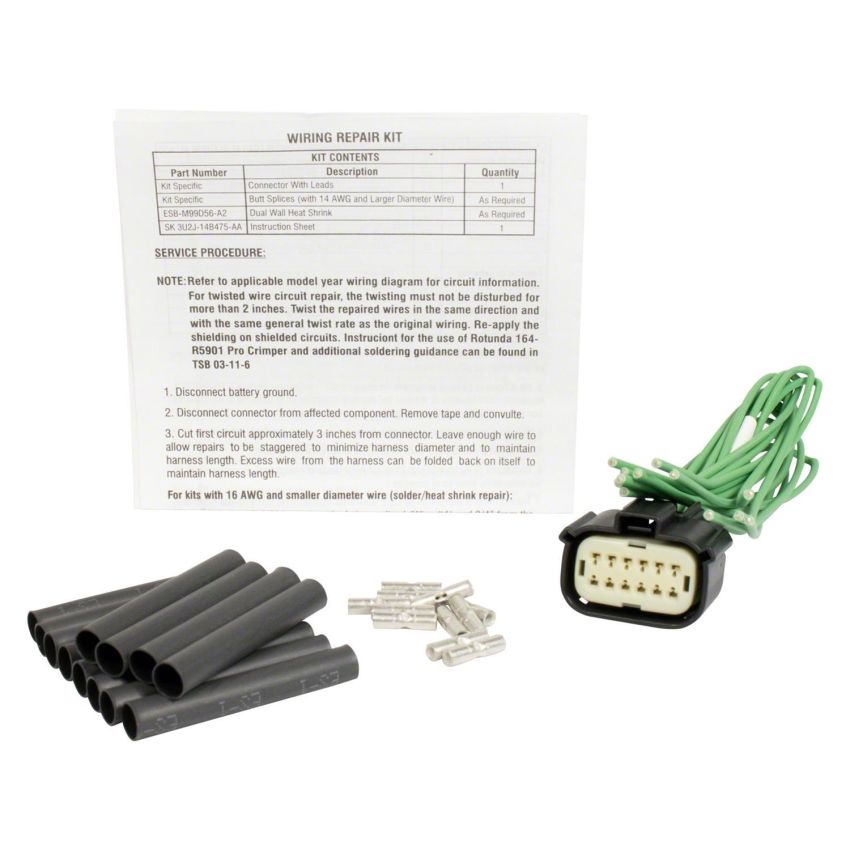 Motorcraft Wiring Harnesses AU2Z14S411AMB