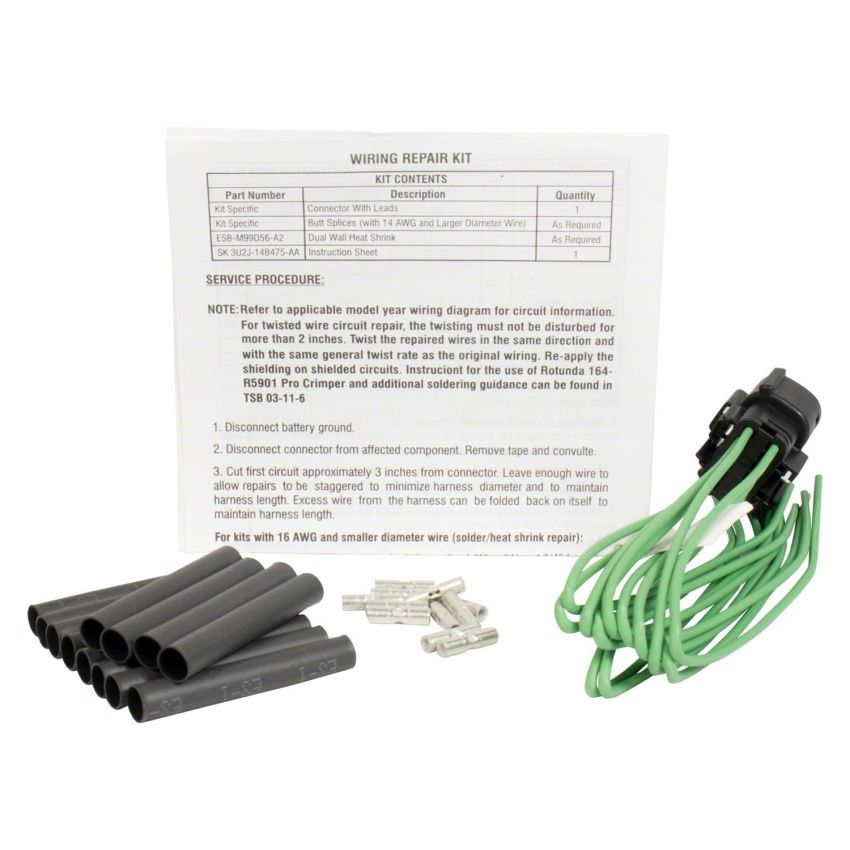 Motorcraft Wiring Harnesses AU2Z14S411AMB