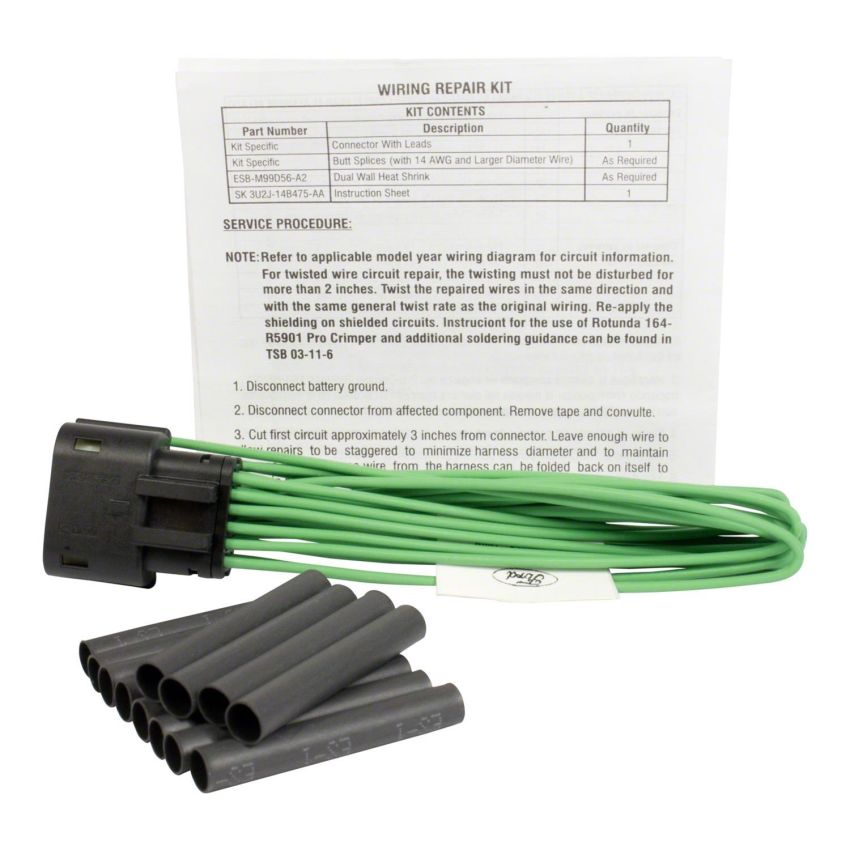 Motorcraft Wiring Harnesses AU2Z14S411AMB