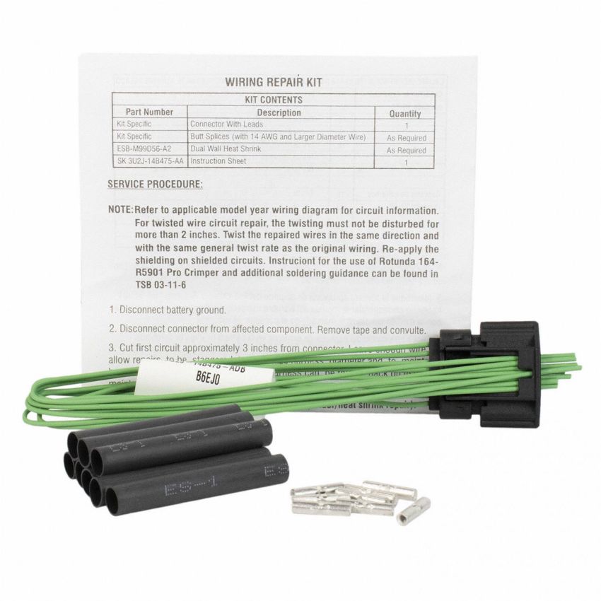 Motorcraft Wiring Connectors FU2Z14S411ADB