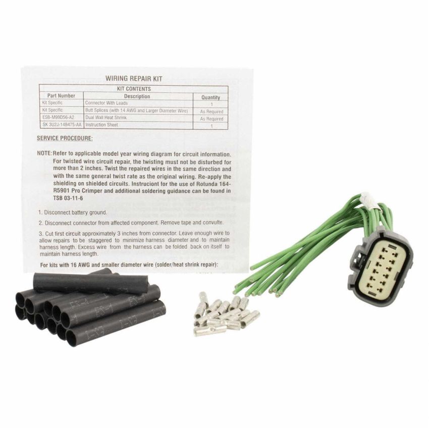 Motorcraft Wiring Harnesses JU2Z14S411ALA