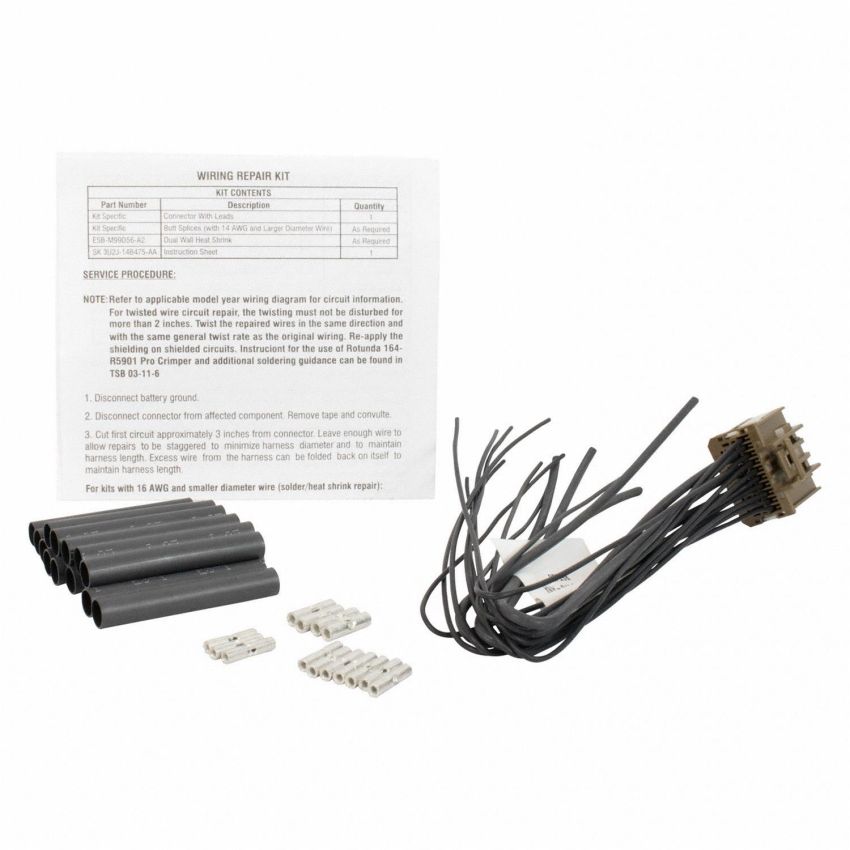 Motorcraft Wiring Connectors JU2Z14S411ANA