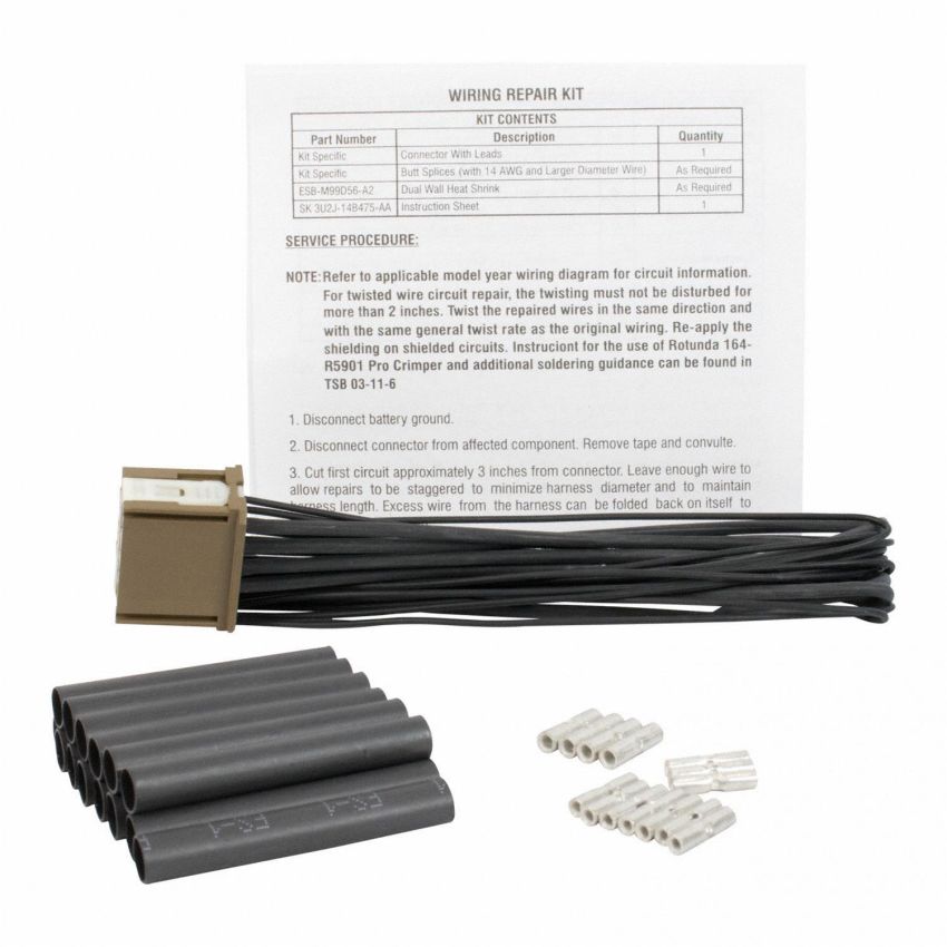 Motorcraft Wiring Connectors JU2Z14S411ANA