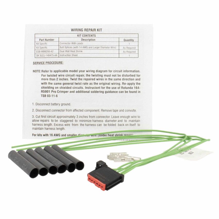 Motorcraft Wiring Harnesses JU2Z14S411ZA