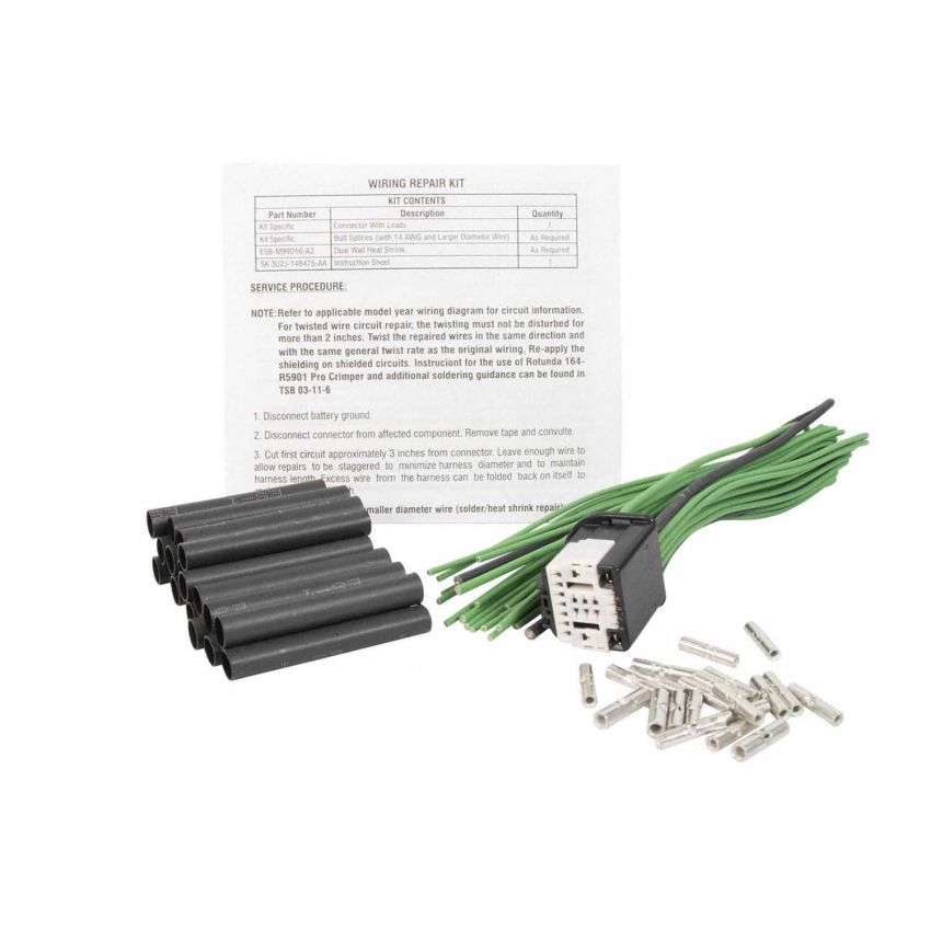 Motorcraft Wiring Connectors for 2020-2023 CORSAIR, ESCAPE, 2023 RANGER - FU2Z14S411RB