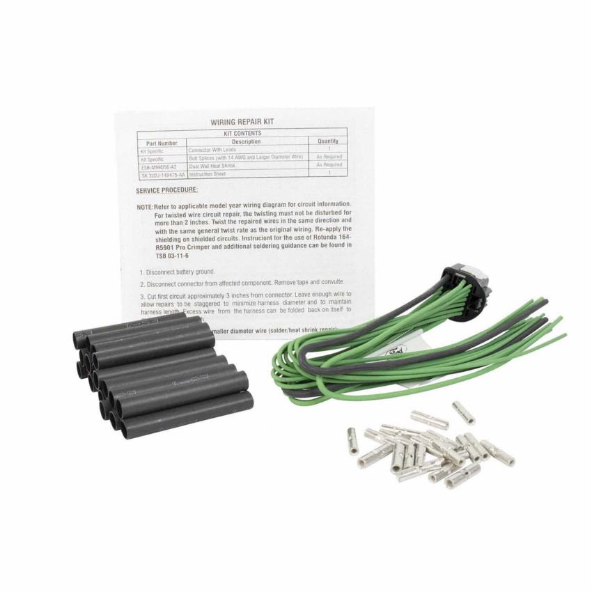 Motorcraft Wiring Connectors for 2020-2023 CORSAIR, ESCAPE, 2023 RANGER - FU2Z14S411RB