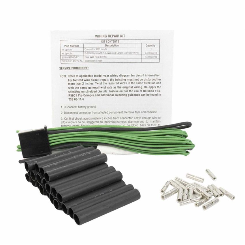 Motorcraft Wiring Connectors for 2020-2023 CORSAIR, ESCAPE, 2023 RANGER - FU2Z14S411RB