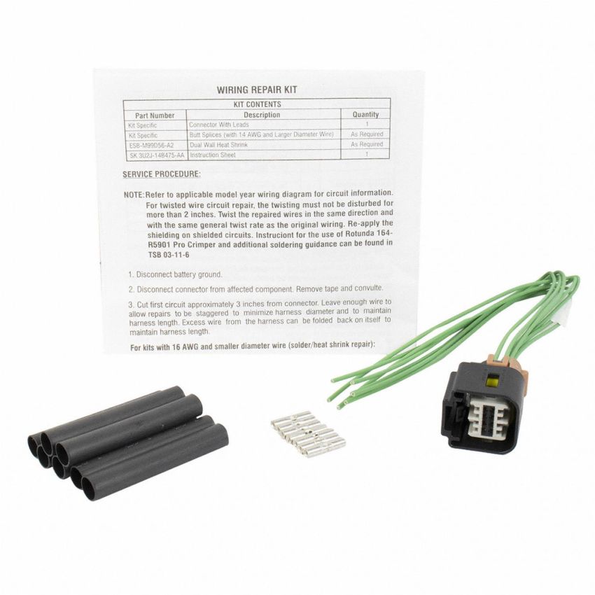 Motorcraft Wiring Connectors JU2Z14S411ADA