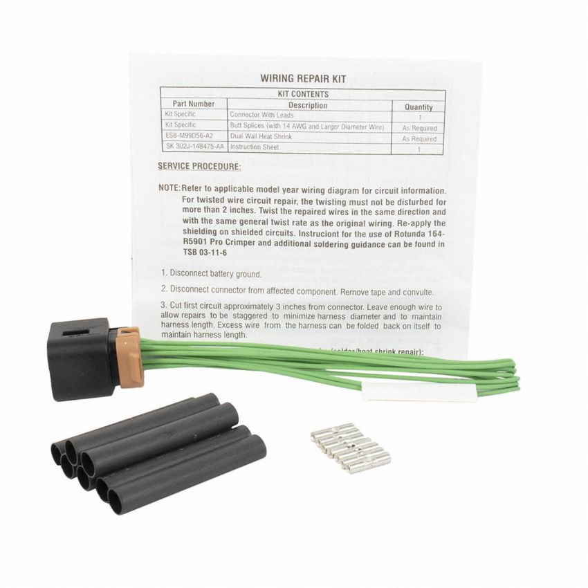 Motorcraft Wiring Connectors JU2Z14S411ADA