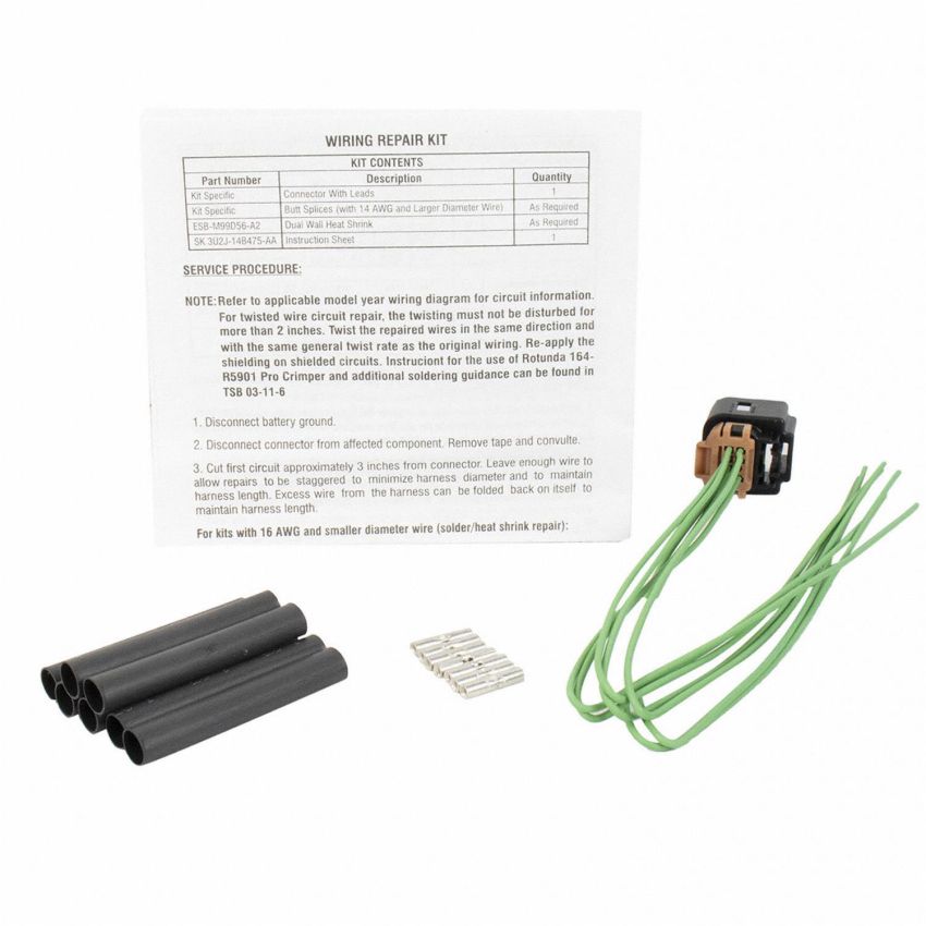 Motorcraft Wiring Connectors JU2Z14S411ADA