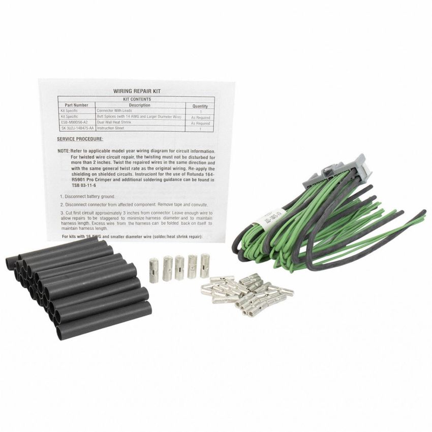 Motorcraft Wiring Connectors JU2Z14S411ATA