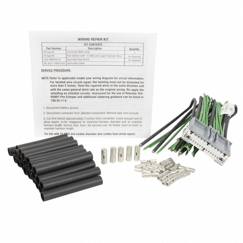 Motorcraft Wiring Connectors JU2Z14S411ATA