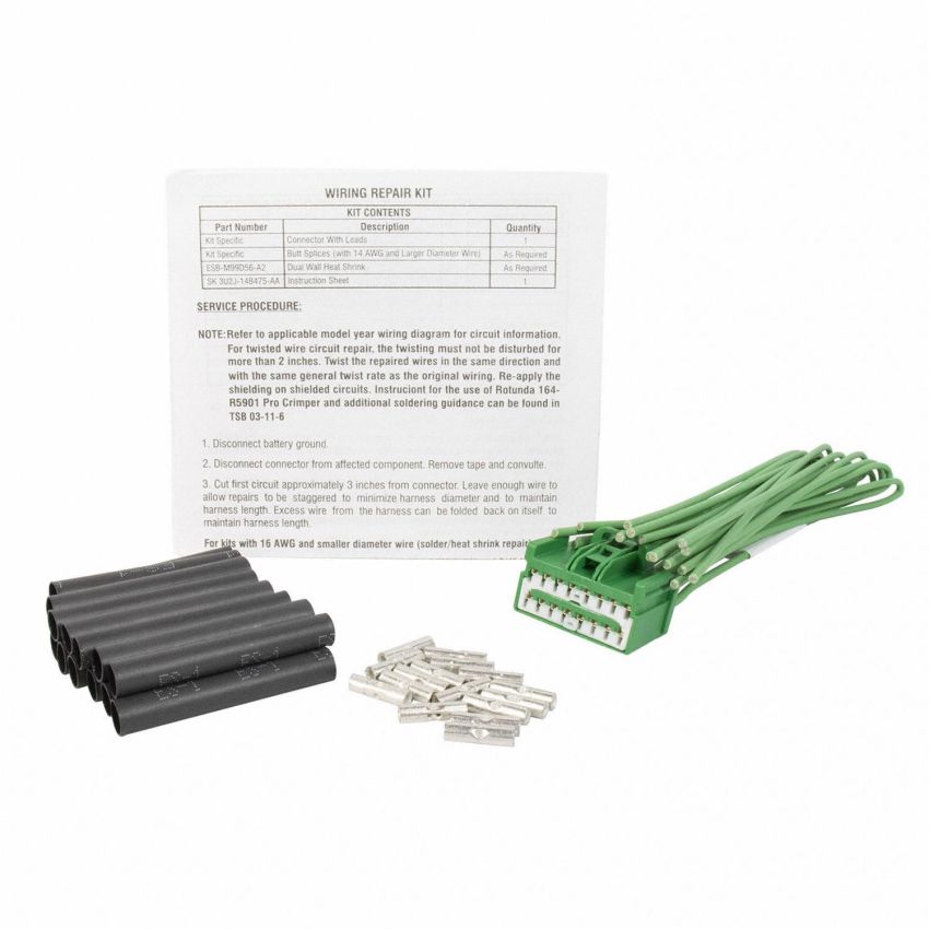 Motorcraft Wiring Connectors 3U2Z14S411BRAB